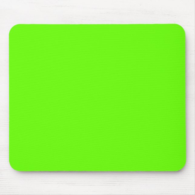 Tapis De Souris Vert clair (couleur solide) (Devant)