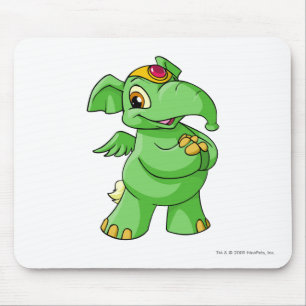 Tapis De Souris Vert d'Elephante