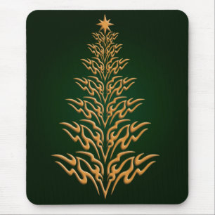 Tapis De Souris Vert élégant Arbre de Noël Pad Souris