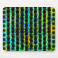 Vert, noir pois générant des formes, ombre