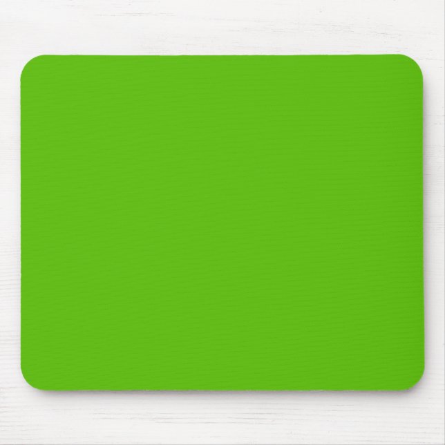 Tapis De Souris Vert Pomme Clair (Devant)