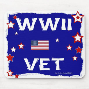 Tapis De Souris Vet 2ème guerre mondiale - En l'honneur - Mousepad