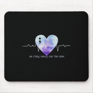 Tapis De Souris Vêtements de prévention du suicide Sensibilisation