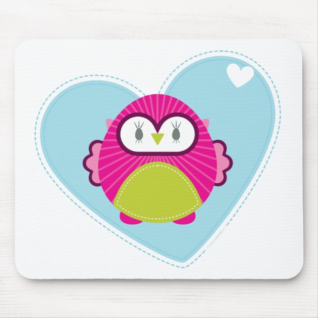 Tapis De Souris VÊTEMENTS :: hibou - hoot (Devant)