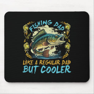 Tapis De Souris Vêtements Mens Pêcher Papa Comme Un Papa Régulier 