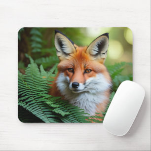 Tapis De Souris Vêtez Le Renard Orange, Pad Souris
