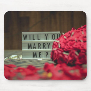 Tapis De Souris Veux-Tu M'Épouser ? Proposition de mariage