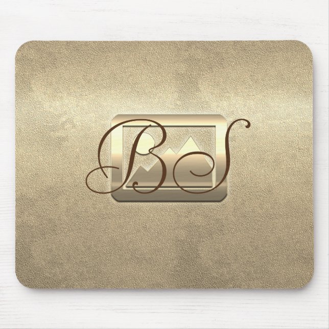 Tapis De Souris Vibe de vacances Gold Retro (Devant)