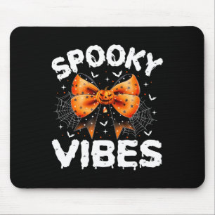 Tapis De Souris Vibes éffrayantes Femmes Filles Enfants Cute Hallo