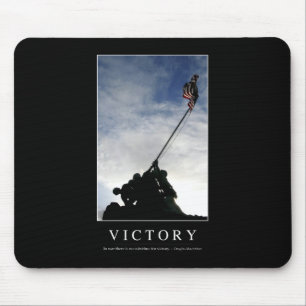 Tapis De Souris Victoire : Citation inspirée