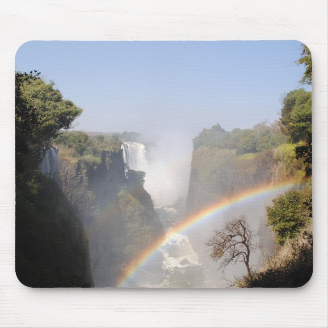 Tapis De Souris Victoria Falls Rainbow Waterfall (Devant)