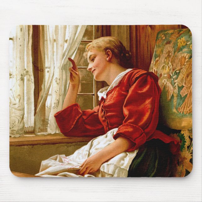 Tapis De Souris Victorienne Lady Mousepad (Devant)