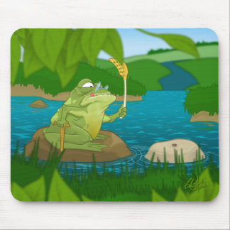 Tapis De Souris Vieille grenouille