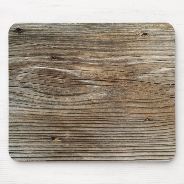 Tapis De Souris vieille planche rugueuse de bois (Devant)