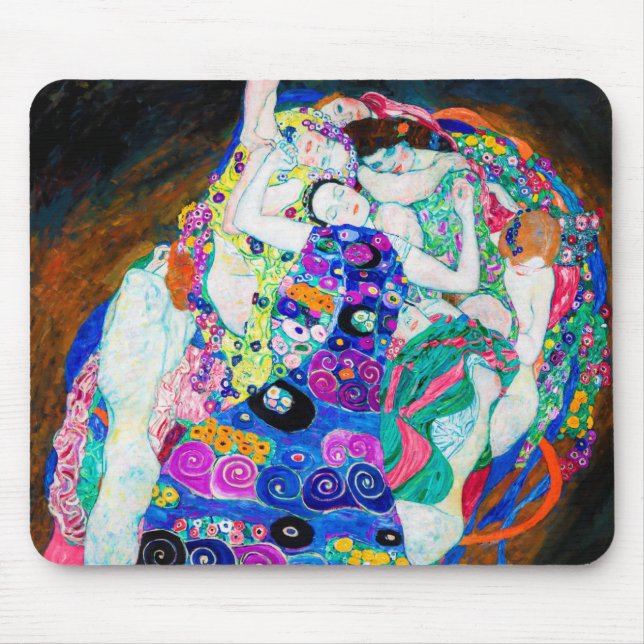 Tapis De Souris Vierge (Filles), Gustav Klimt (Devant)