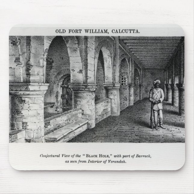 Tapis De Souris Vieux Fort William, Calcutta (Devant)