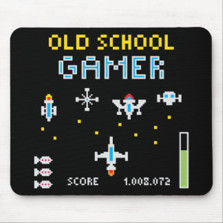 Tapis De Souris Vieux Gamer - Stellarship - Mousepad