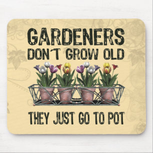 Tapis De Souris Vieux jardiniers