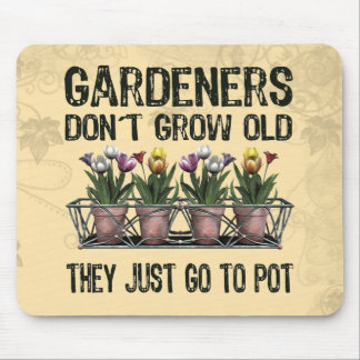 Tapis De Souris Vieux jardiniers
