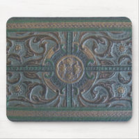 Vieux journal en cuir usiné