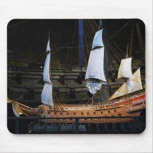 Tapis De Souris Vieux mousepad de voilier