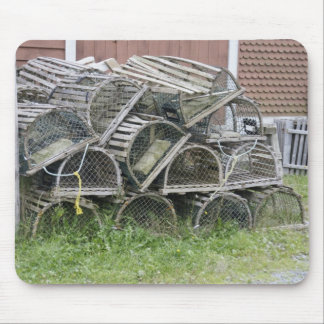 Tapis De Souris Vieux pièges de homard