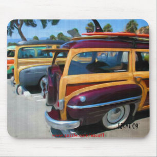 Tapis De Souris Vieux Woodies
