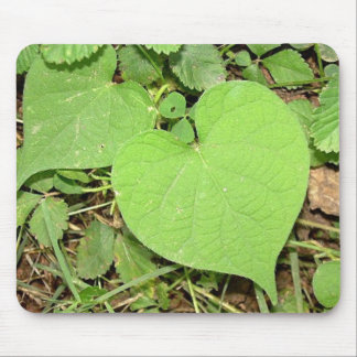 Tapis De Souris Vigne en forme de coeur MousePad