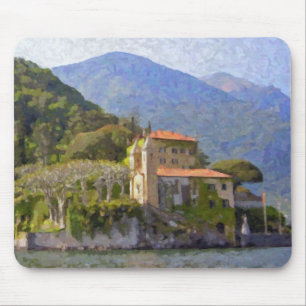 Tapis De Souris Villa Balbianello, lac Como Mousepad
