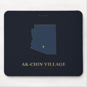 Tapis De Souris Village d'Ak-Chin Arizona Localisateur