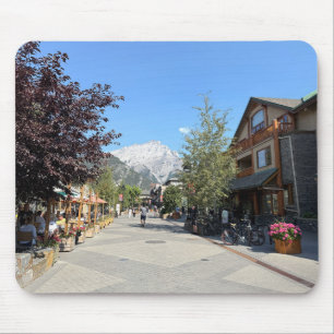 Tapis De Souris Ville de Canmore en Alberta Canada