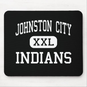 Tapis De Souris Ville de Johnston - Indiens - haute - ville de