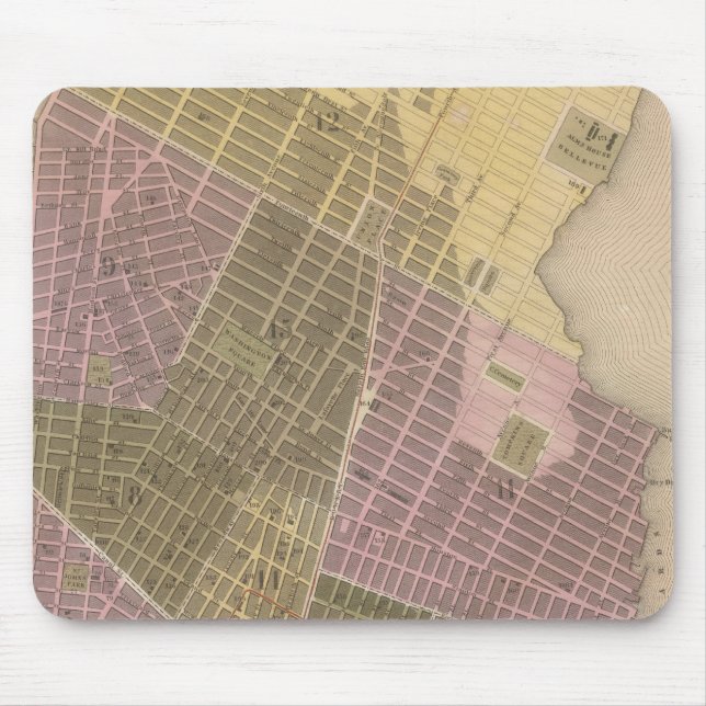 Tapis De Souris Ville de New York (Devant)