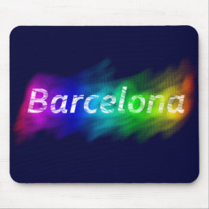 Tapis De Souris Ville fière de Barcelone