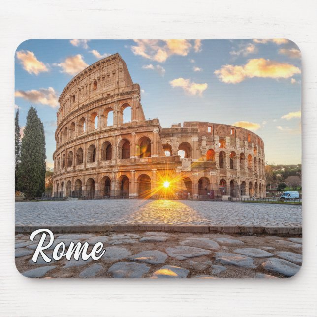 Tapis De Souris Ville Historique De Rome, Italie (Devant)