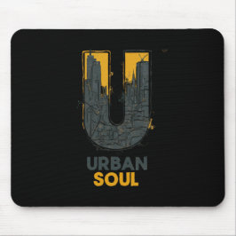 Tapis De Souris Ville urbaine de Soul