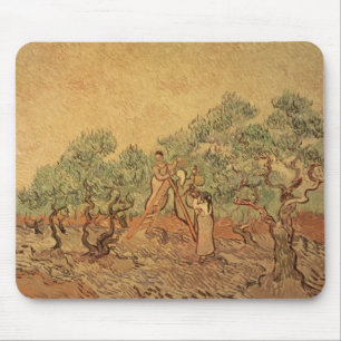 Tapis De Souris Vincent van Gogh   L'Olivier Grove, 1889