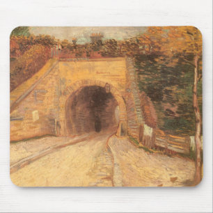 Tapis De Souris Vincent van Gogh - Passage sous la voie ferrée, Le