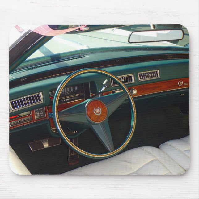 Tapis de souris vintage Cadillac Eldorado 1976 (Devant)