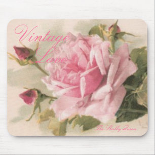 Tapis de souris vintage de ~ d'amour