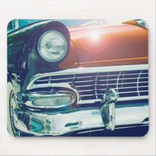 Tapis de souris vintage de voiture