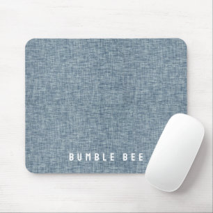Tapis De Souris Vintage Denim Blue Jeans Look imprimé