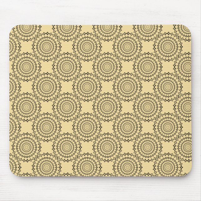 Tapis De Souris Vintage Fab Mousepad, Champagne Gold (Devant)