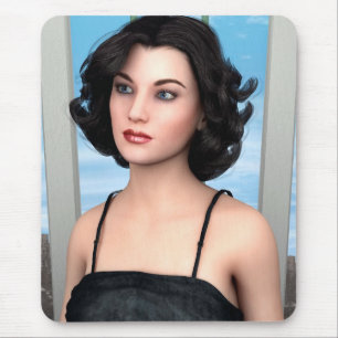 Tapis De Souris Vintage femme