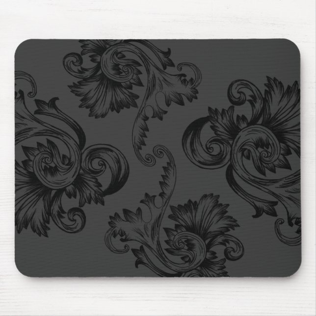 Tapis De Souris Vintage Flourish (Devant)