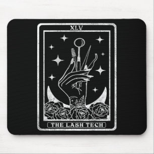 Tapis De Souris Vintage La Lash Tech Carte Tarot The Lash Tech, S