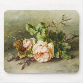 Tapis De Souris Vintage Roses par Margaretha Roosenboom