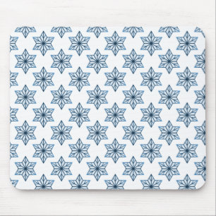 Tapis De Souris Vintage Starburst Mousepad, bleu