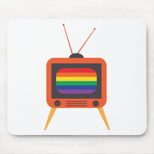 Tapis De Souris Vintage TV (Devant)