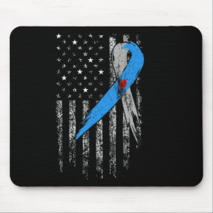 Tapis De Souris Vintage Type 1 T1d Mois de sensibilisation au diab